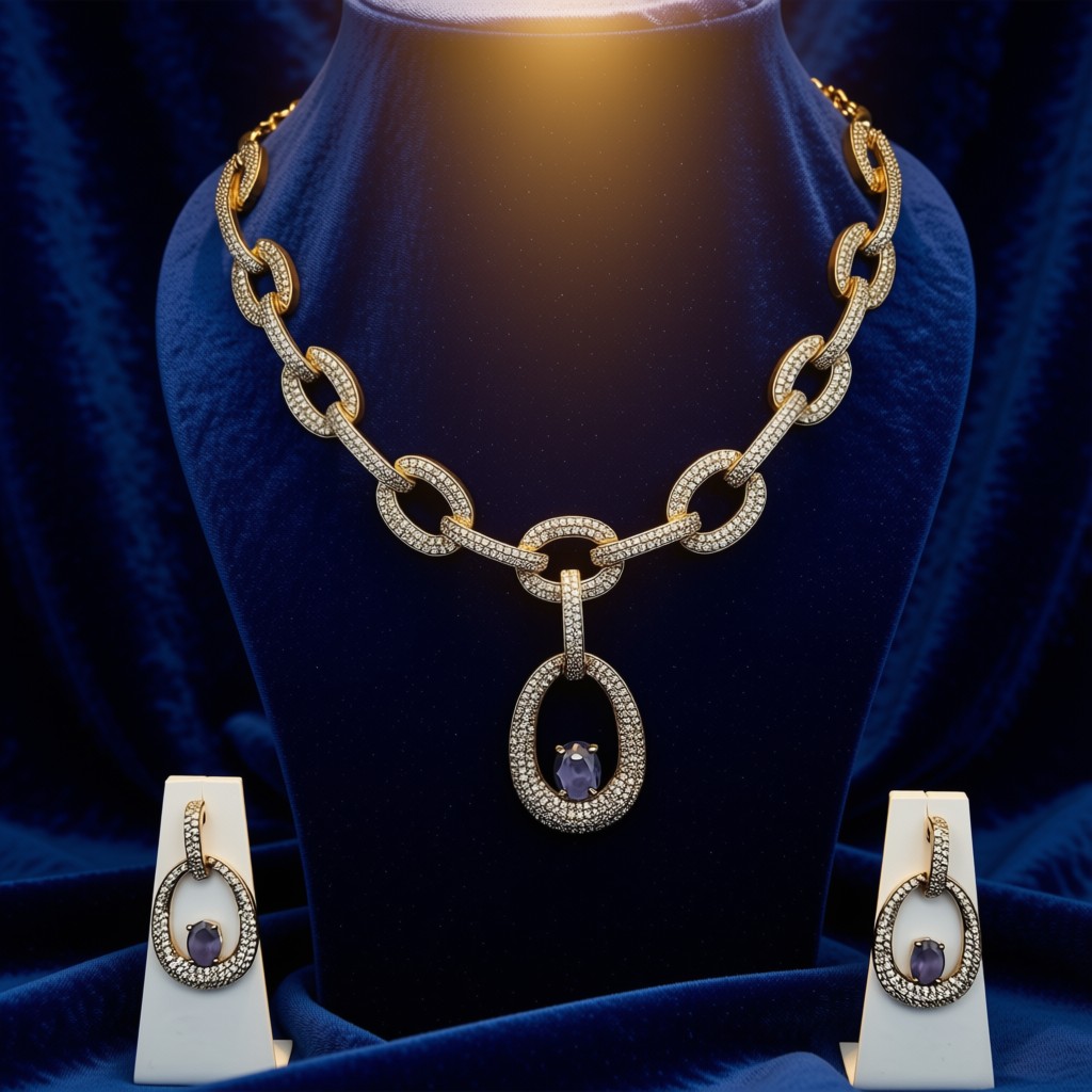 Royal Link Luxe Necklace Set