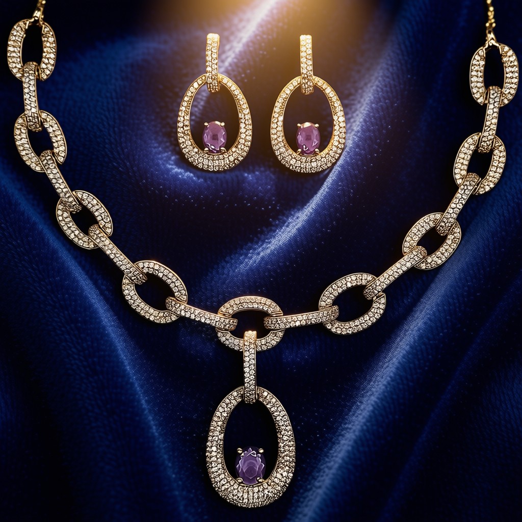 Royal Link Luxe Necklace Set - view 2